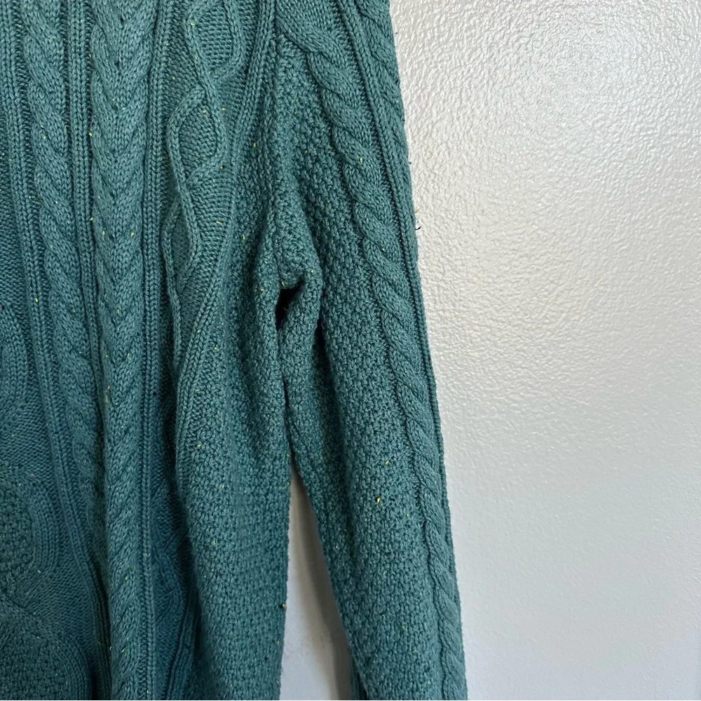 LL Bean Men's Bean's Heritage Soft Cotton Fisherman Sweater Crewneck Medium